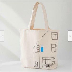 Blue Bottle Coffee Regional Tote Bag 100% Organic Cotton Nakameguro Cafe Japan